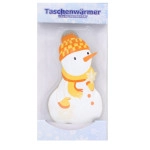 HANDWARMER HERBRUIKBAAR SNEEUWPOP ORANJE