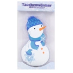 HANDWARMER HERBRUIKBAAR SNEEUWPOP BLAUW