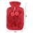 NATUURRUBBERKRUIK 2 LITER CUDDLESOFT POM POM ROOD