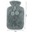 NATUURRUBBERKRUIK 2 LITER CUDDLESOFT POM POM GRIJS