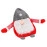 NATUURRUBBERKRUIK 0,7 LITER GNOOM ROOD