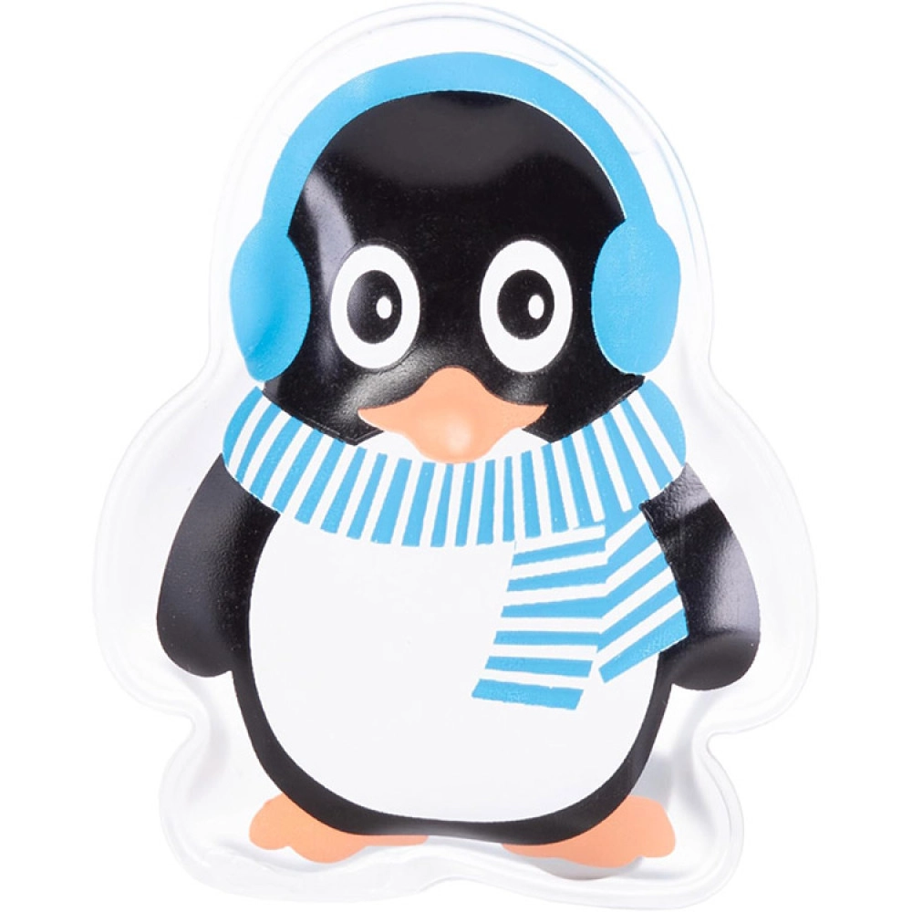 HANDWARMER HERBRUIKBAAR PINGUIN BLAUW