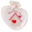 NATUURRUBBERKRUIK 0,7 LITER HEART WHITE