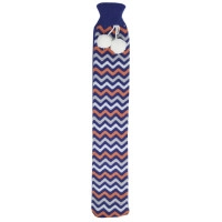VAGABOND LONG BOTTLE KRUIK 2L. ZIGZAG BLUE
