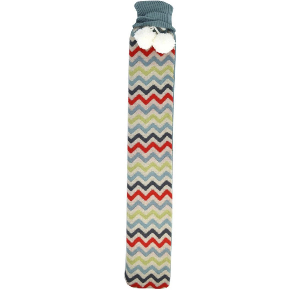 VAGABOND LONG BOTTLE KRUIK 2L. ZIGZAG TURQOISE